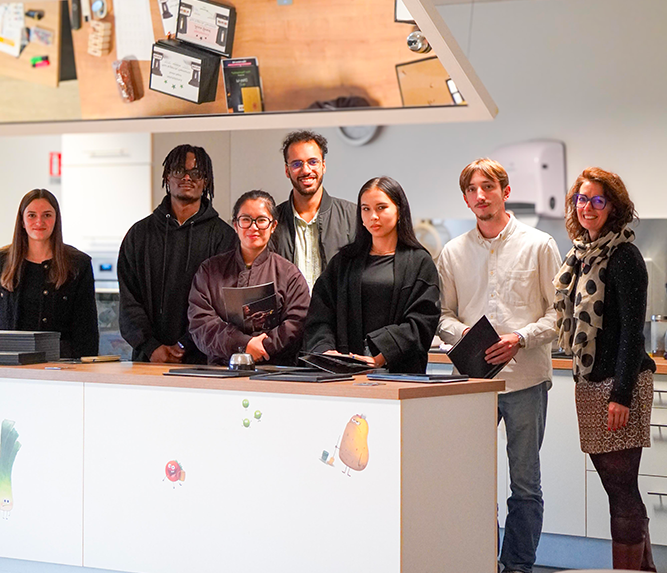 Les élèves du BTS NDRC chez Vorwerk